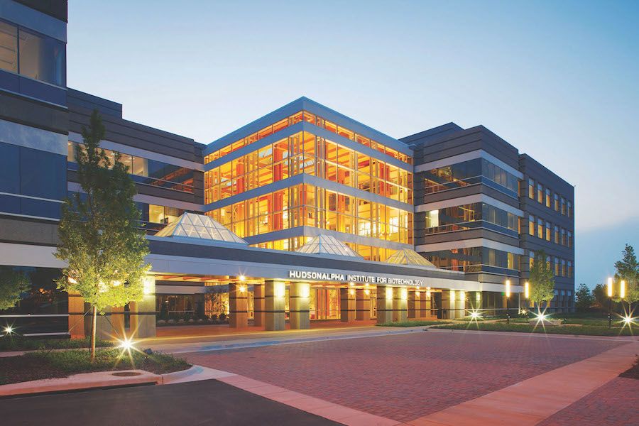 A picture of HudsonAlpha Institute for Biotechnology.